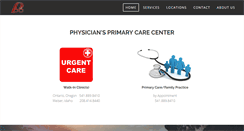 Desktop Screenshot of physiciansprimarycare.org