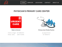 Tablet Screenshot of physiciansprimarycare.org